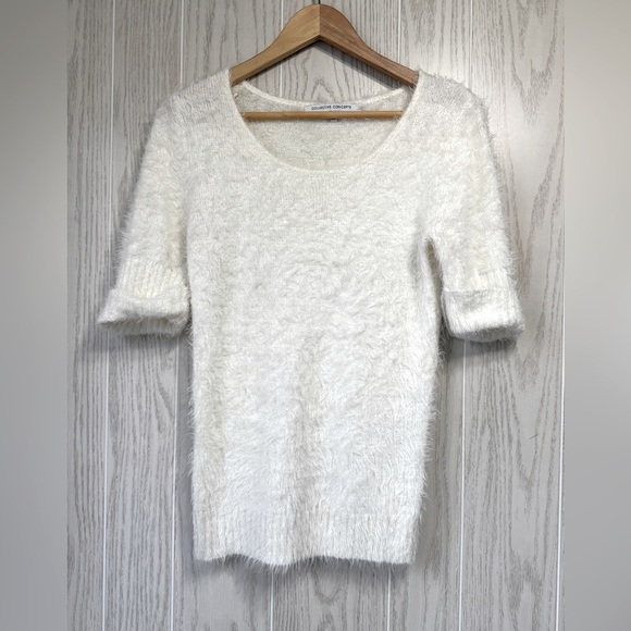 Collective Concepts by LOFT Off White Soft Textured Sweater Size M LNC - Picture 1 of 3